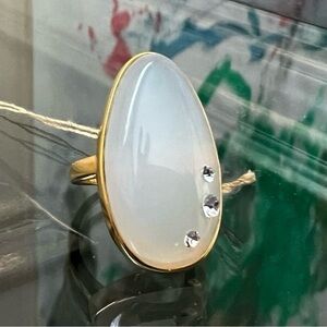J. Crew Teardrop shape ring.